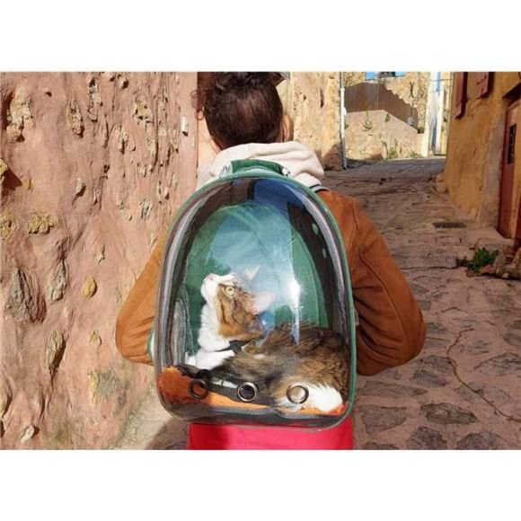 Cat Backpack Carrier,Expandable Pet Bubble Backpack Airline Approved, Pet Travel - Picture 5 of 6